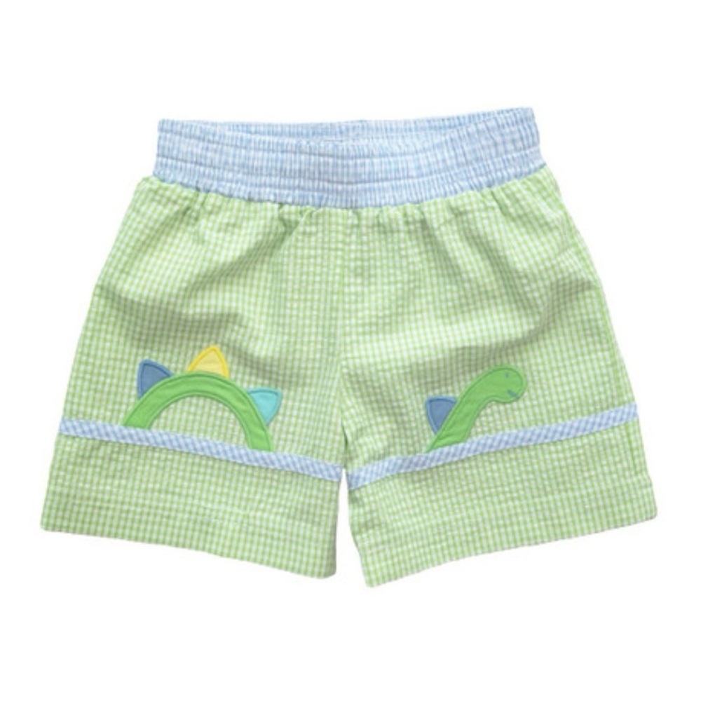 Florence Eiseman Seersucker Sea Serpent Swim Trunks